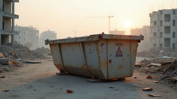 Comment bien choisir sa location de benne chantier pour eviter les déchets