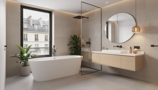 Rénovation salle de bain Paris : les tendances incontournables en 2026